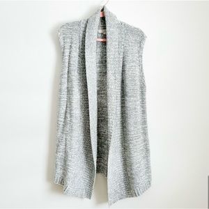 Loft Sleeveless Long Open Front Cardigan
Sweater